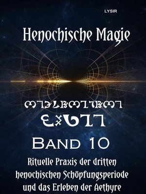 cover image of Henochische Magie--Band 10